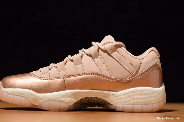 Jordan 11 Low Gold Air Rose AH7860-105 GS 0611